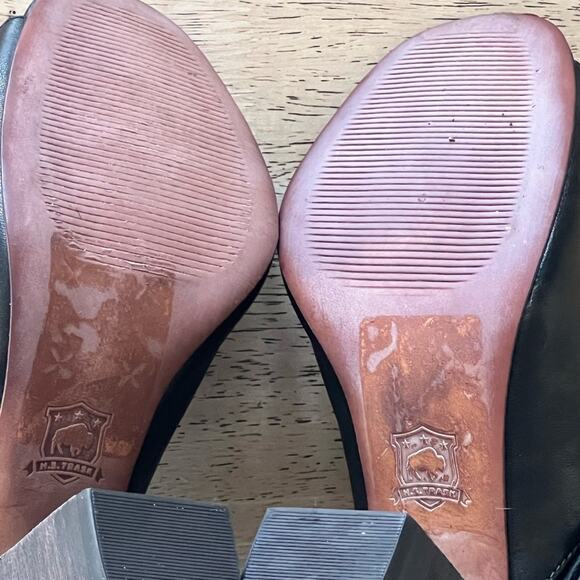 Trask Miriam Black Metallic Mule size 9.5 - Picture 3 of 8